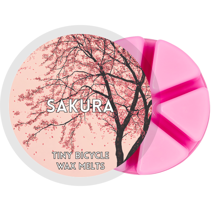 Tiny Bicycle Sakura Segment Wax Melt