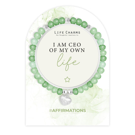 Affirmation Bracelet - CEO Of My Life - Something Different Gift Shop