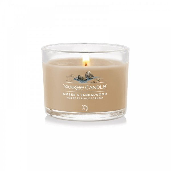 Yankee Candle Filled Votive Candle - Amber & Sandalwood