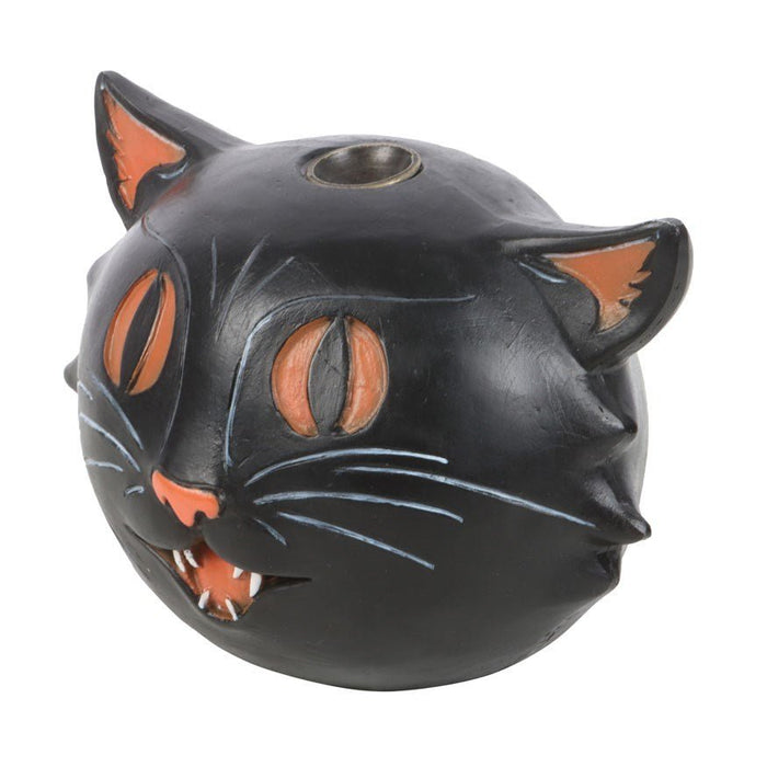 Black Cat Backflow Incense Burner - Something Different Gift Shop