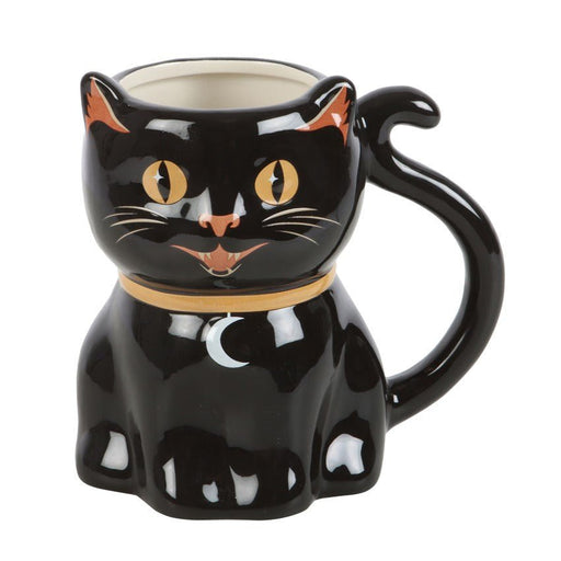 Black Cat Shaped Ceramic Mug - Something Different Gift Shop