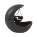 Black Crescent Moon Oil Burner - Something Different Gift Shop