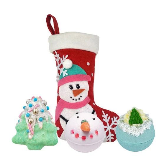 Bomb Cosmetics Snowlady Stocking Gift Pack - Something Different Gift Shop