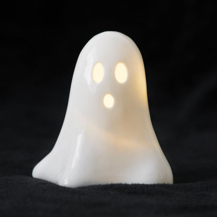 Ceramic Light Up LED Ghost - Something Different Gift Shop