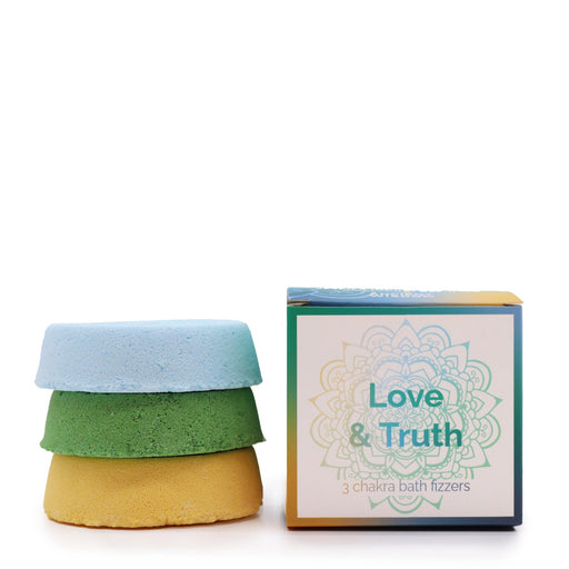 Chakra Bath Fizzers - Love & Truth - Something Different Gift Shop