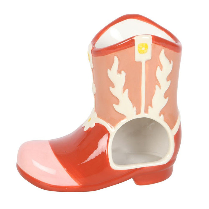 Cowboy Boot Oil Burner and Wax Warmer - Something Different Gift Shop