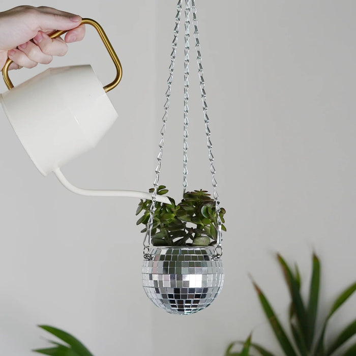 Disco Ball Hanging Planter - Something Different Gift Shop