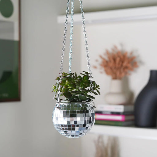 Disco Ball Hanging Planter - Something Different Gift Shop