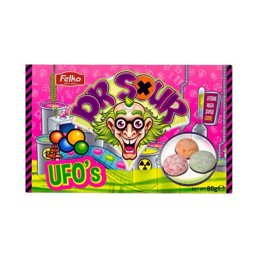 Dr Sour UFO's Theatre Box 80g - Something Different Gift Shop