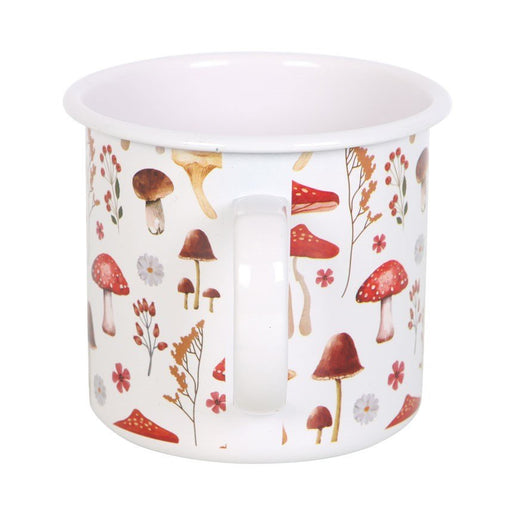 Enamel Mug - Enchanted Forest Mushroom - Something Different Gift Shop