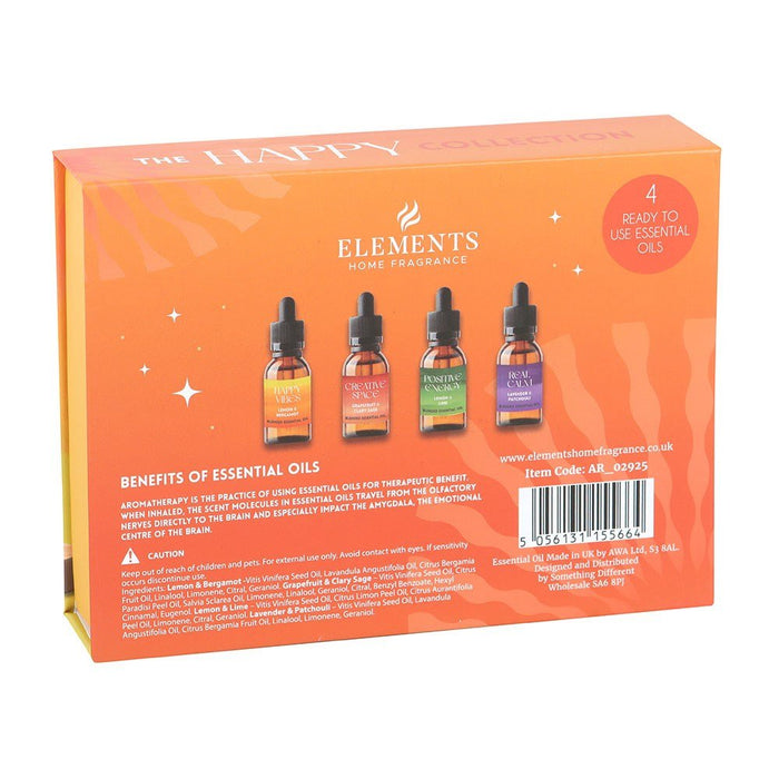 Essential Oil Set - The Happy Collection - Something Different Gift Shop