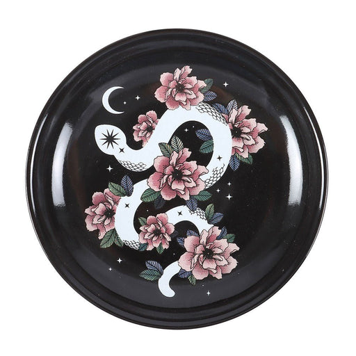 Floral Snake Trinket Dish - Something Different Gift Shop