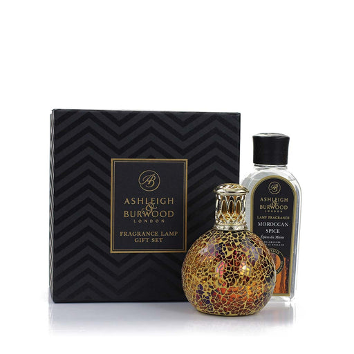 Fragrance Lamp Gift Set - Golden Sunset & Moroccan Spice - Something Different Gift Shop