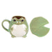 Frog Shaped Mug and Lily Pad Saucer - Something Different Gift Shop