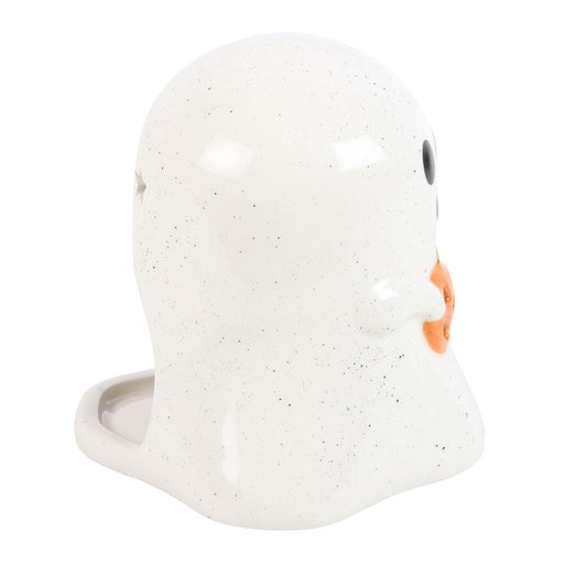 Ghost Shaped Ceramic Tealight Holder - Something Different Gift Shop