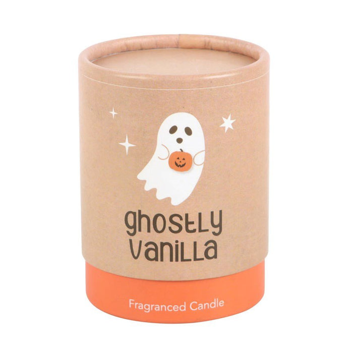 Ghostly Vanilla Glass Candle - Something Different Gift Shop