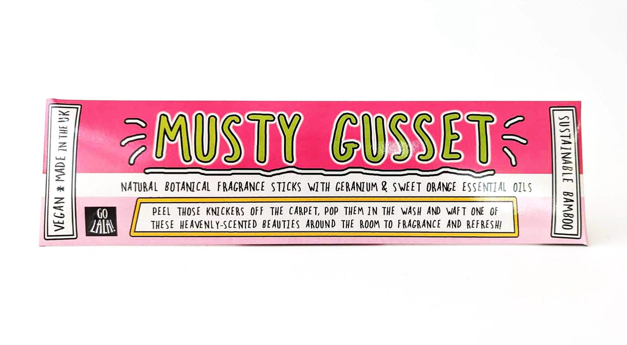 Go La La Musty Gusset Incense Sticks - Something Different Gift Shop