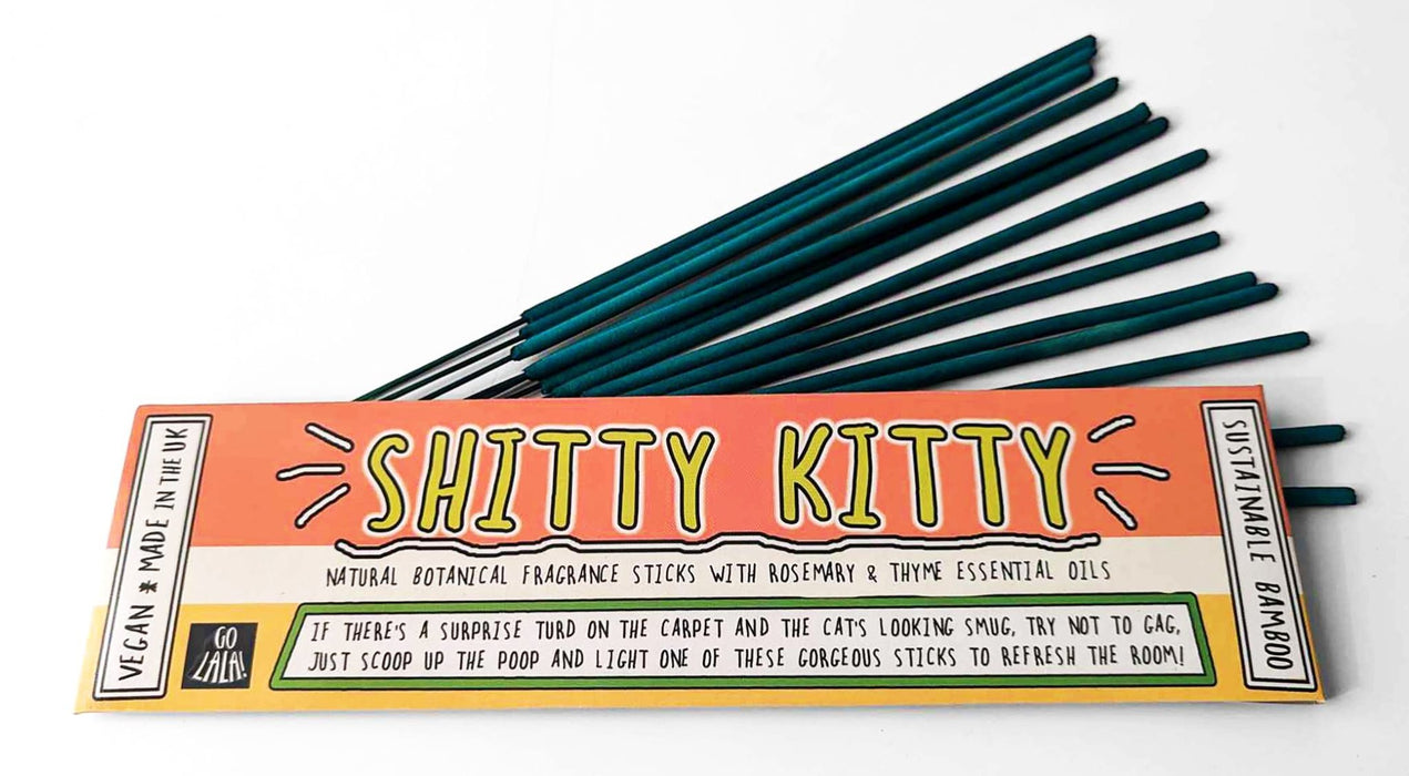 Go La La Shitty Kitty Incense Sticks - Something Different Gift Shop