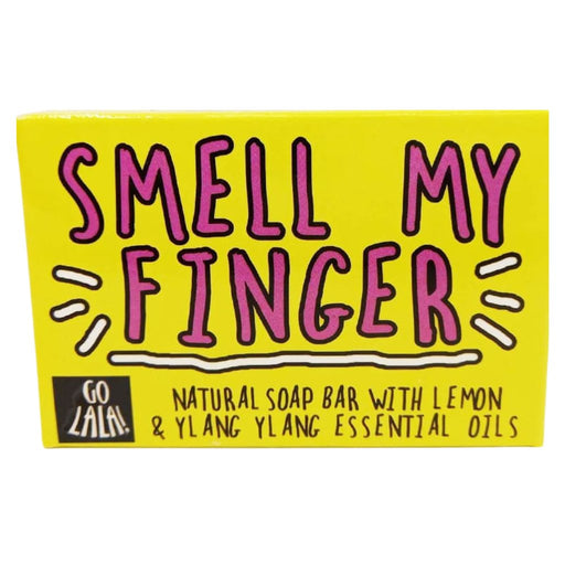 Go La La Smell My Finger Soap Bar 95g - Something Different Gift Shop