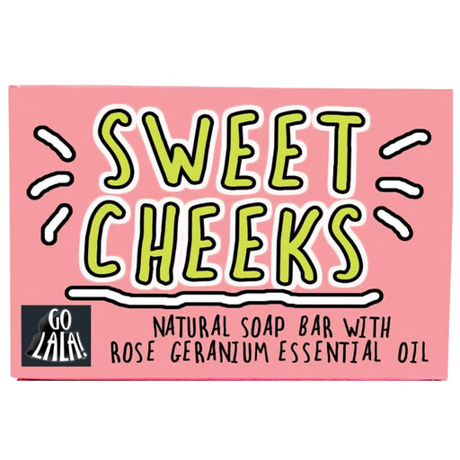 Go La La Sweet Cheeks Soap Bar 95g - Something Different Gift Shop