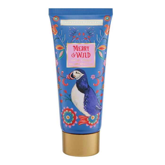 Heathcote & Ivory Merry and Wild Hand Cream in Tin Gift Set, 100ml - Something Different Gift Shop