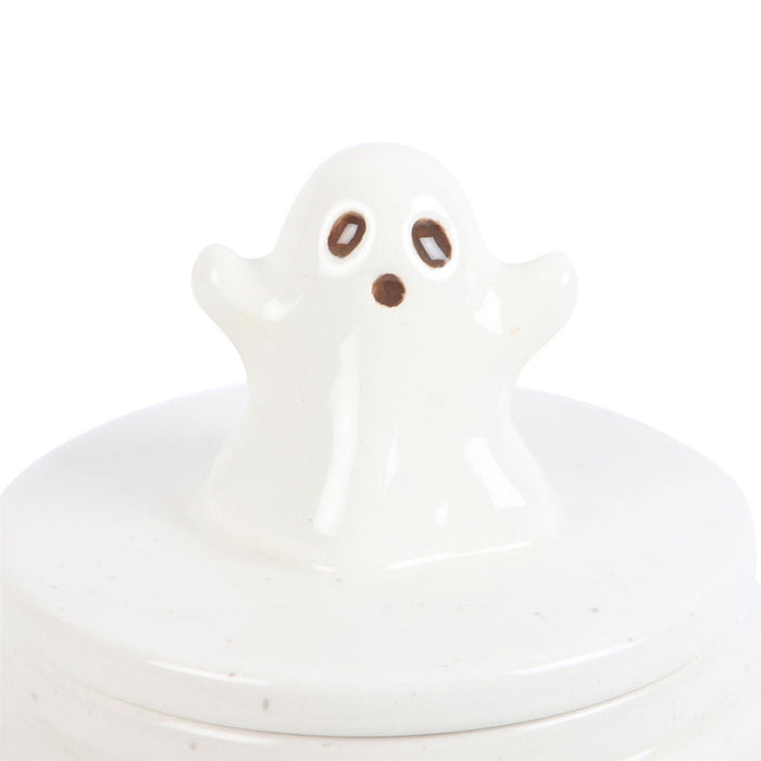 Hey Boo Ghost Storage Jar - Something Different Gift Shop