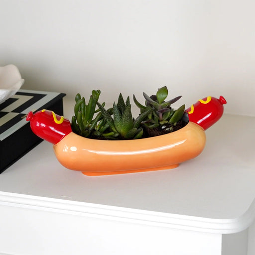 Hot Dog Planter - Something Different Gift Shop