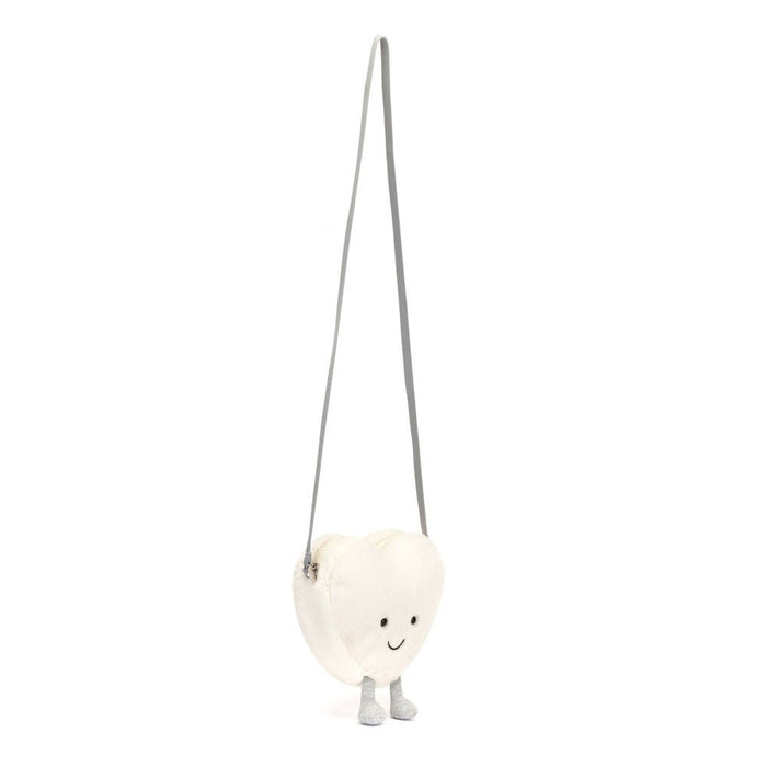 Jellycat Amuseables Cream Heart Bag - Something Different Gift Shop