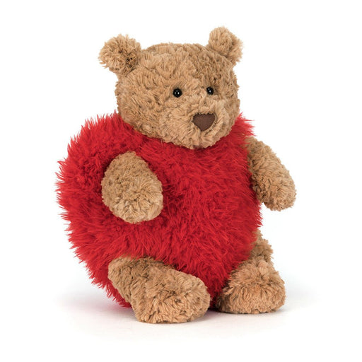 Jellycat Bartholomew Bear 'Heartthrob' - Something Different Gift Shop