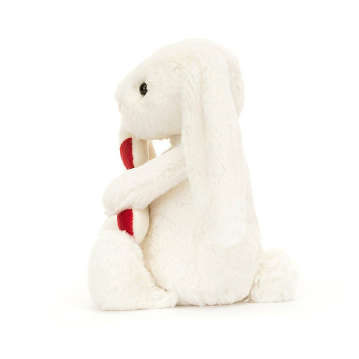 Jellycat Bashful Bunny with Candy Cane - Something Different Gift Shop