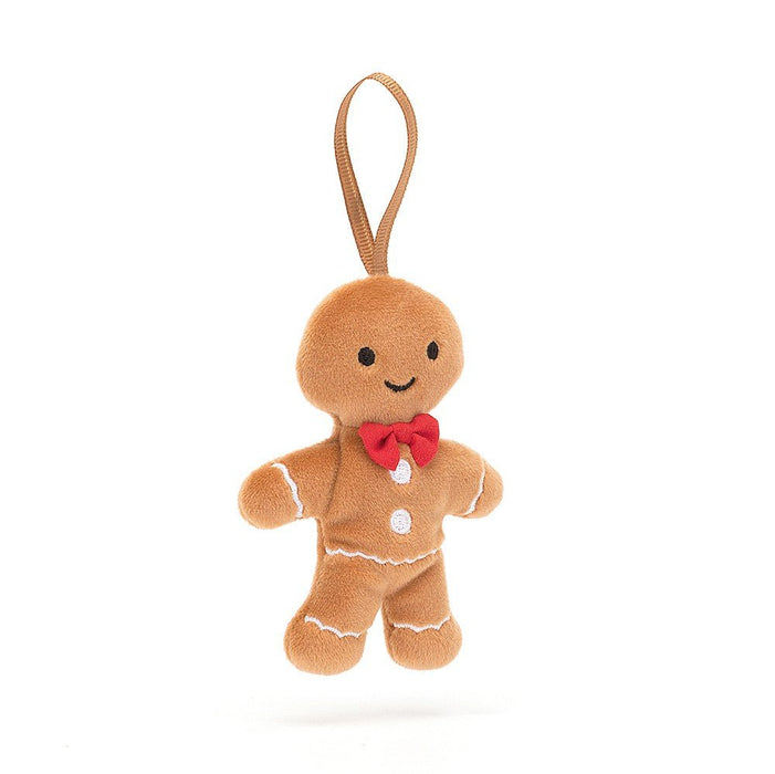 Jellycat Festive Folly Gingerbread Fred - Something Different Gift Shop