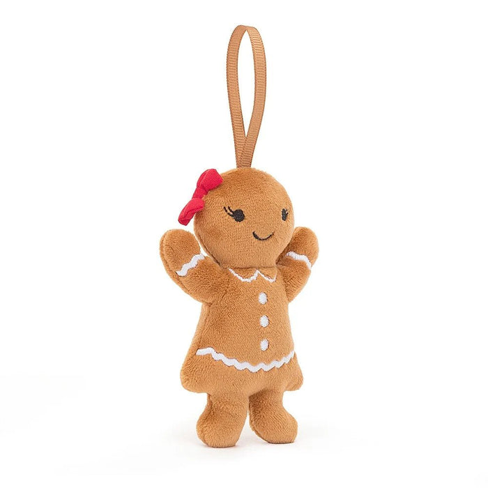 Jellycat Festive Folly Gingerbread Ruby - Something Different Gift Shop