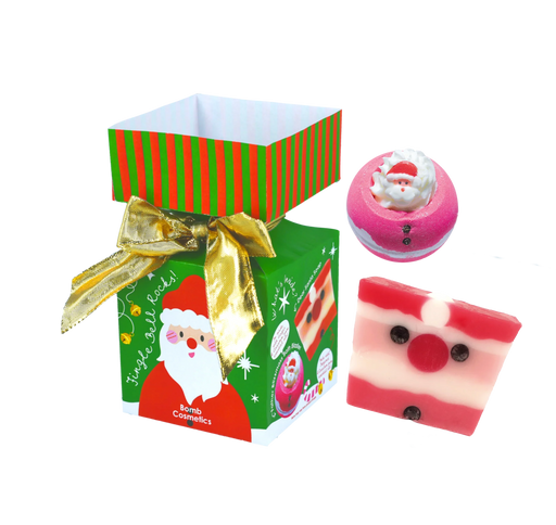 Jingle Bell Rock Mini Bath Bomb Cracker Gift Pack - Something Different Gift Shop