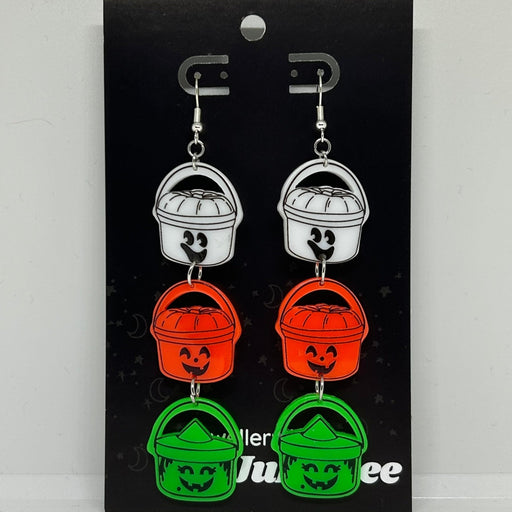 Julie Ree Earrings - Trick Or Treat Buckets - Something Different Gift Shop