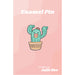 Julie Ree Enamel Pin - Free Hugs Cactus - Something Different Gift Shop