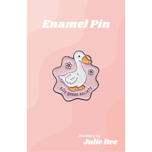 Julie Ree Enamel Pin - Silly Goose Society - Something Different Gift Shop