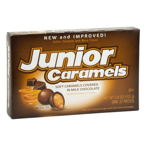 Junior Caramels Box 102g - Something Different Gift Shop