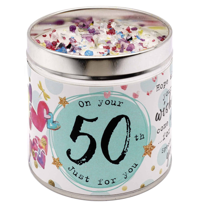 Just Because Age Candles - 50th - Something Different Gift Shop