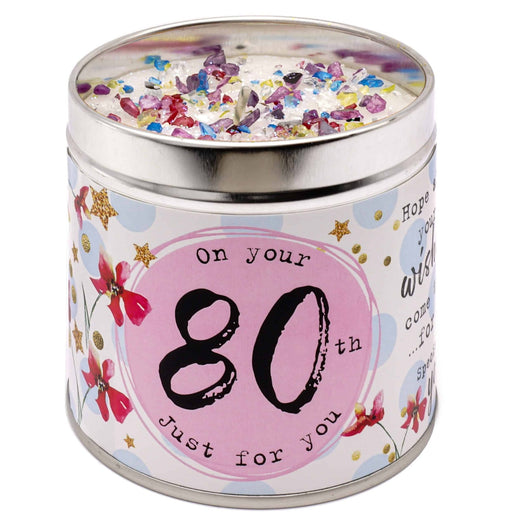 Just Because Age Candles - 80th - Something Different Gift Shop