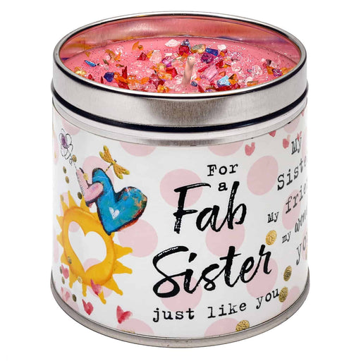 Just Because Candles - Fab Sister - Something Different Gift Shop