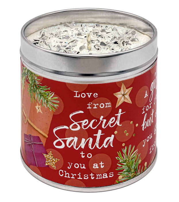 Just Because Festive Candles - Secret Santa - Something Different Gift Shop