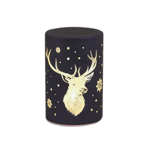 LED Light Up Stag 12.5cm Blue - Something Different Gift Shop