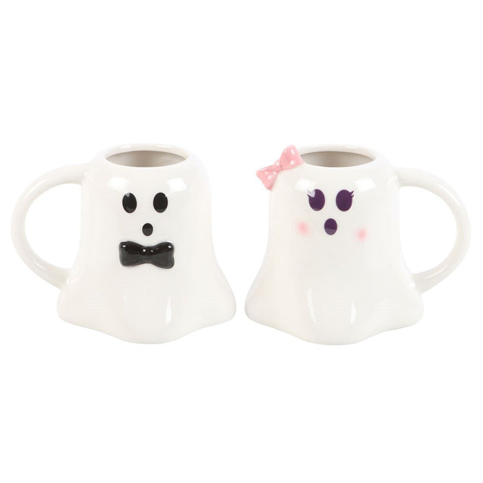 Mr & Mrs Boo Ceramic Mug Set - Something Different Gift Shop