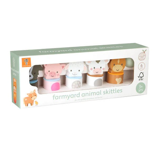 Orange Tree Toys - Farmyard Animal Skittles - Something Different Gift Shop