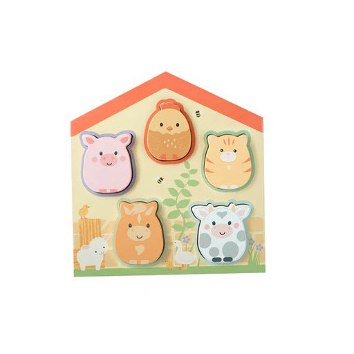 Orange Tree Toys - Farmyard Barn Shape Puzzle - Something Different Gift Shop