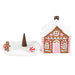 Pink Gingerbread House Incense Cone Burner - Something Different Gift Shop