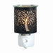 Plug In Wax Warmer - Black & Gold Silhouette Tree of Life - Something Different Gift Shop