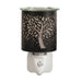 Plug In Wax Warmer - Black & Gold Silhouette Tree of Life - Something Different Gift Shop