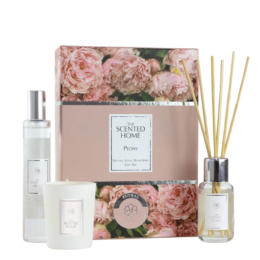 Scented Home Gift Set - Peony - Something Different Gift Shop