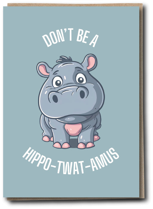 Silly Sausage - Hippo - Twat - Something Different Gift Shop